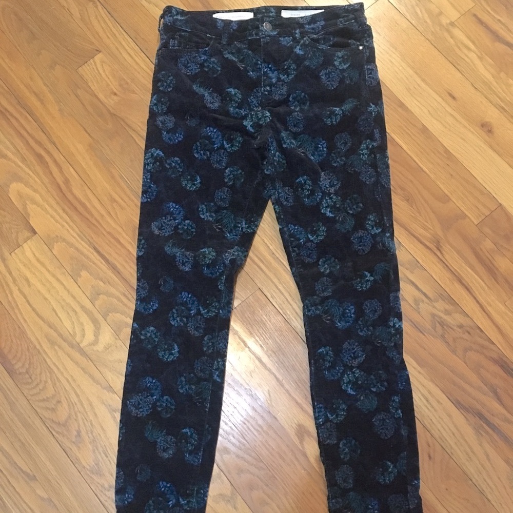 Anthropologie | Textured Ankle Pants